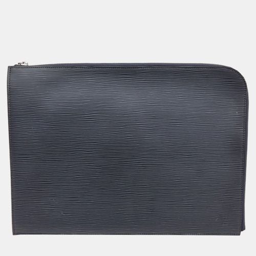 Louis Vuitton Gray Epi Leather Pochette Jour GM Clutch Bag - Louis Vuitton - Modalova