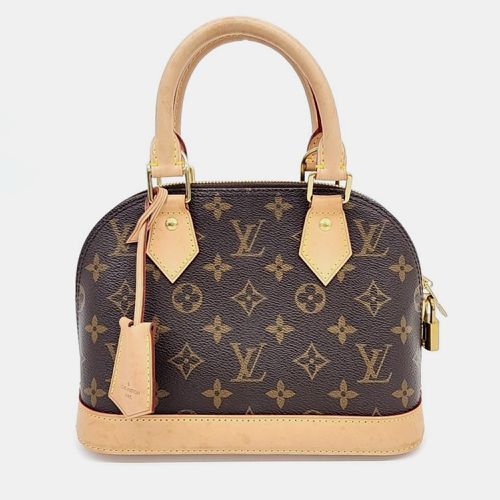 Louis Vuitton Brown Monogram Canvas Alma BB Top Handle Bag - Louis Vuitton - Modalova