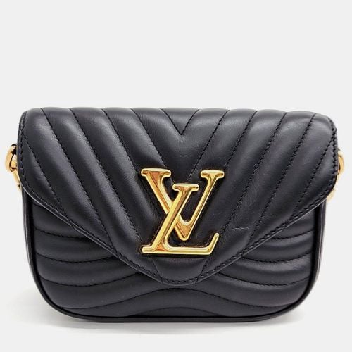 Louis Vuitton Black Leather New Wave Multi Pochette Shoulder Bag - Louis Vuitton - Modalova