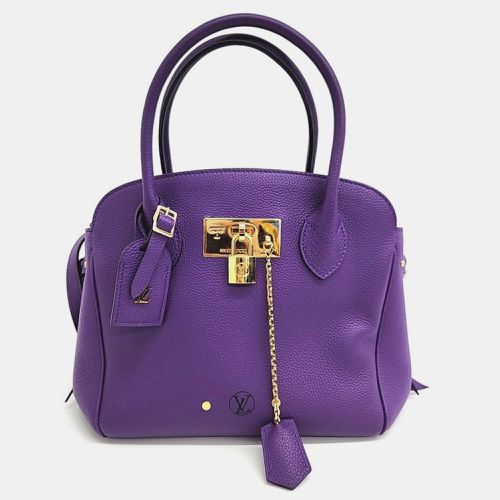 Louis Vuitton Purple Leather Milla PM Top Handle Bag - Louis Vuitton - Modalova