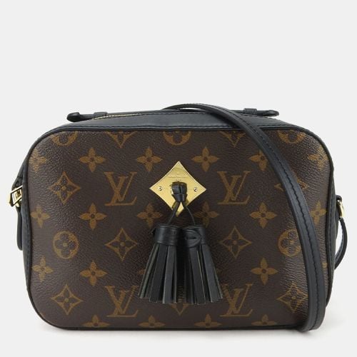 Louis Vuitton Noir Monogram Canvas and Leather Saintonge Shoulder Bag - Louis Vuitton - Modalova