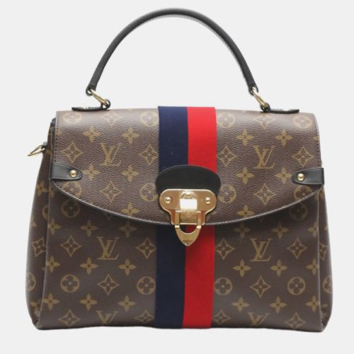 Marine Cherry Monogram Georges MM Shoulder Bag - Louis Vuitton - Modalova