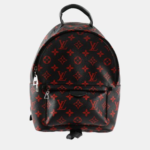 Louis Vuitton Black/Red Limited Edition Monogram Infrarouge Mini Palm Springs Backpack - Louis Vuitton - Modalova