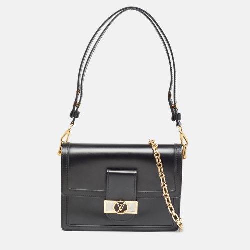 Louis Vuitton Black Leather Dauphine MM Bag - Louis Vuitton - Modalova