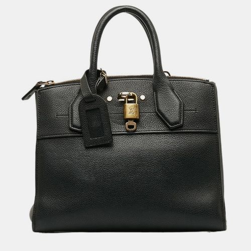 Leather City Steamer PM Satchel - Louis Vuitton - Modalova