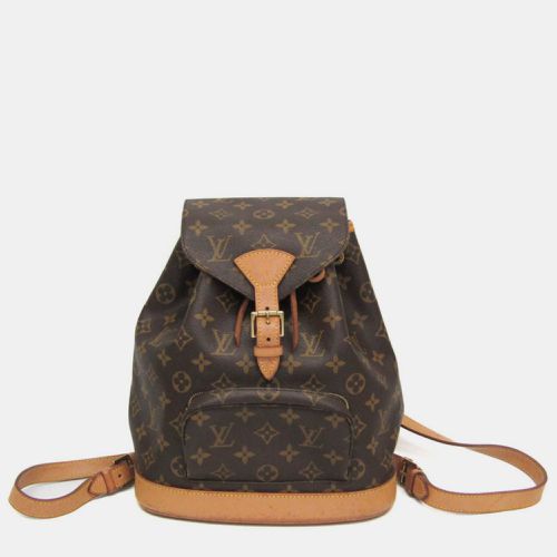 Louis Vuitton Brown Monogram Canvas MM Vintage Montsouris Backpack - Louis Vuitton - Modalova