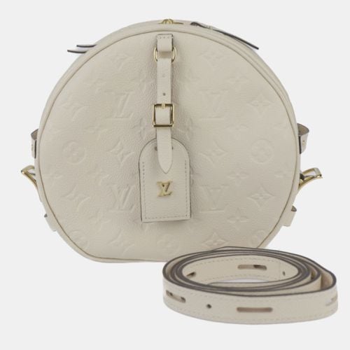 Louis Vuitton Creme Empreinte Boite Chapeau Souple MM Shoulder Bag - Louis Vuitton - Modalova