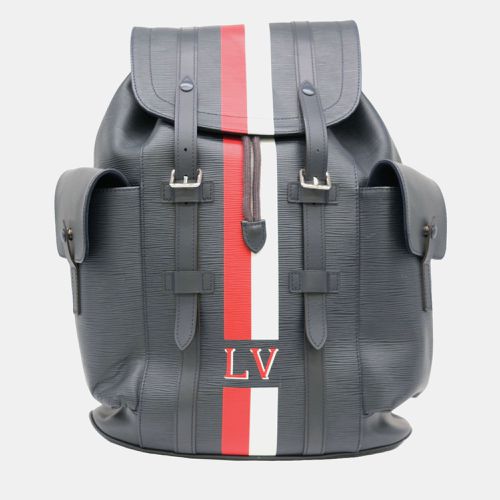 Louis Vuitton Navy Stripes Epi Leather Christopher Backpack - Louis Vuitton - Modalova