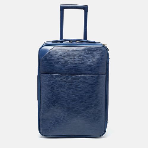 Louis Vuitton Blue Marine Epi Leather Pegase 55 Luggage - Louis Vuitton - Modalova