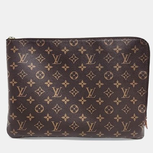 Louis Vuitton Brown Monogram Canvas Etui Voyage MM Clutch Bag - Louis Vuitton - Modalova