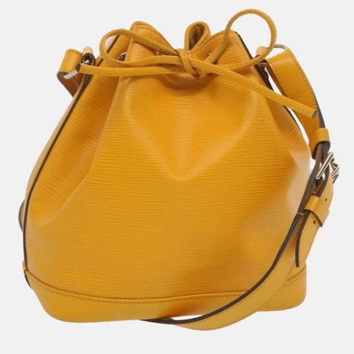 Louis Vuitton Yellow Epi Leather Noe Bucket Bag - Louis Vuitton - Modalova