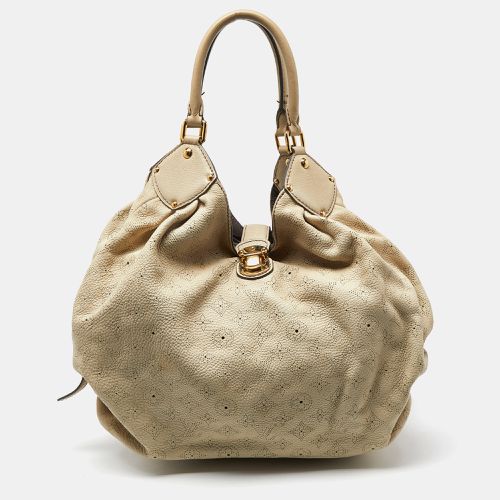 Louis Vuitton Beige Monogram Mahina Leather Surya XL Bag - Louis Vuitton - Modalova