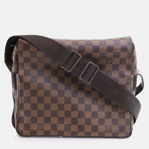 Louis Vuitton Brown Damier Ebene Canvas Naviglio Messenger Bag - Louis Vuitton - Modalova