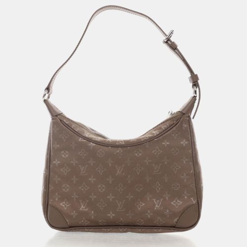 Louis Vuitton Beige Satin Boulogne Shoulder Bag - Louis Vuitton - Modalova