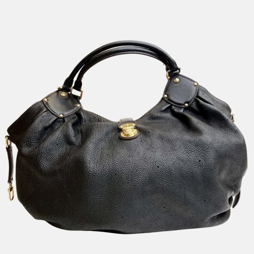 Louis Vuitton Black Leather Mahina Shoulder Bag - Louis Vuitton - Modalova