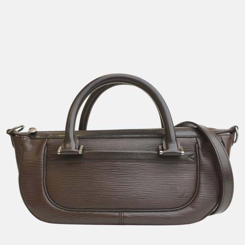 Louis Vuitton Brown Epi Leather Dhanura Top Handle Bag - Louis Vuitton - Modalova