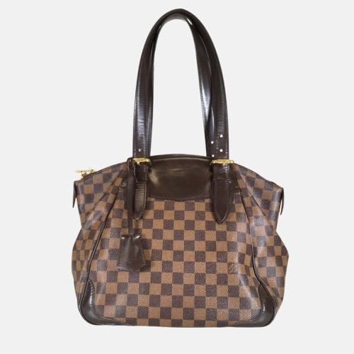 Louis Vuitton Brown Damier Ebene Canvas Verona MM Satchel - Louis Vuitton - Modalova