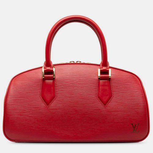 Louis Vuitton Red Leather Jasmin Top Handle Bag - Louis Vuitton - Modalova