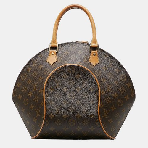 Louis Vuitton Brown Canvas Ellipse MM Top Handle Bag - Louis Vuitton - Modalova