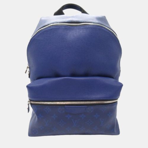 Louis Vuitton Blue Leather Taigarama Discovery Backpack - Louis Vuitton - Modalova