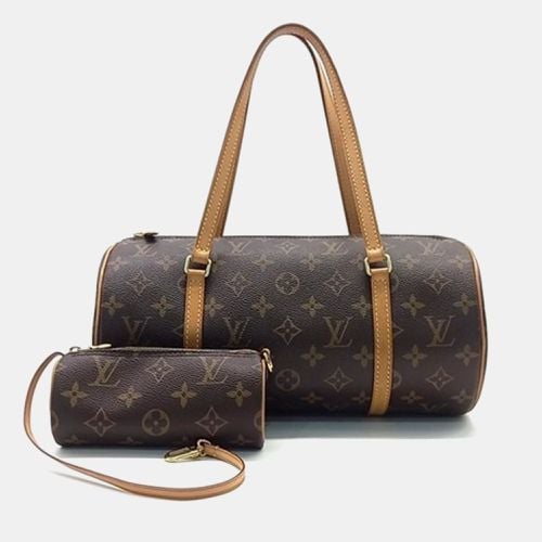 Louis Vuitton Brown Monogram Papillon Top Handle Bag - Louis Vuitton - Modalova