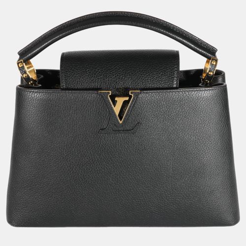 Louis Vuitton Black Taurillon Capucines MM East West Top Handle Bag - Louis Vuitton - Modalova