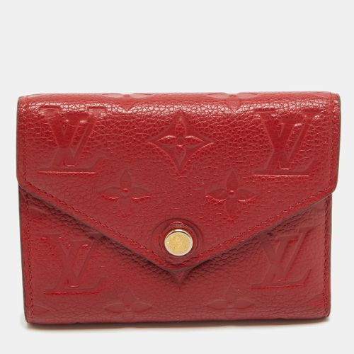 Louis Vuitton Cherry Monogram Empreinte Leather Compact Curieuse Wallet - Louis Vuitton - Modalova