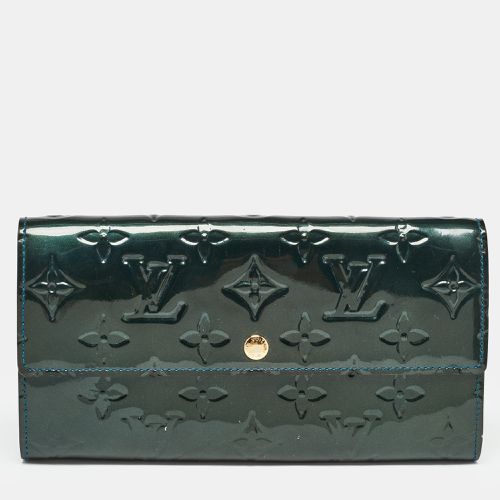 Louis Vuitton Bleu Nuit Monogram Vernis Sarah Wallet - Louis Vuitton - Modalova