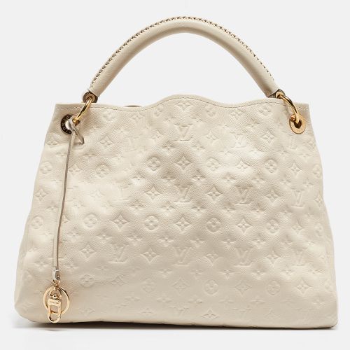 Louis Vuitton Neige Monogram Empreinte Leather Artsy MM Bag - Louis Vuitton - Modalova