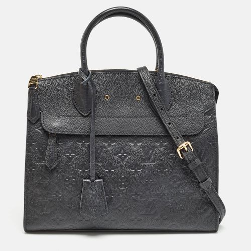 Louis Vuitton Black Monogram Empreinte Leather Pont Neuf MM Bag - Louis Vuitton - Modalova