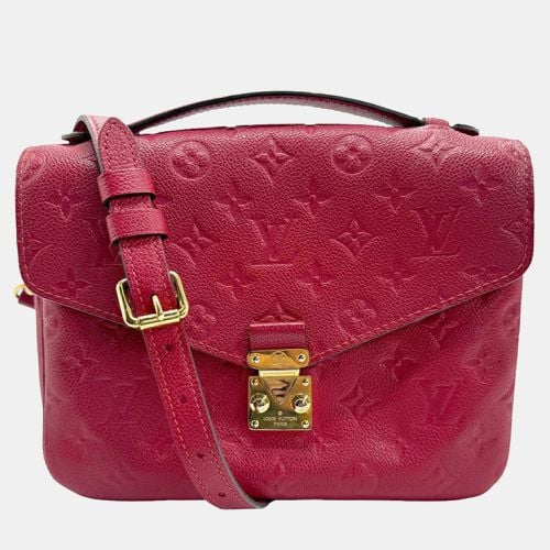 Louis Vuitton Freesia Monogram Empreinte Leather Pochette Metis Shoulder Bag - Louis Vuitton - Modalova