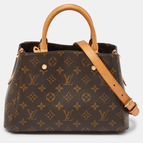 Louis Vuitton Monogram Canvas and Leather Montaigne BB Bag - Louis Vuitton - Modalova