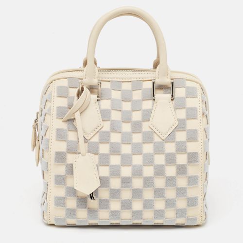 Louis Vuitton Off White/Grey Damier Cubic Speedy Cube PM Bag - Louis Vuitton - Modalova