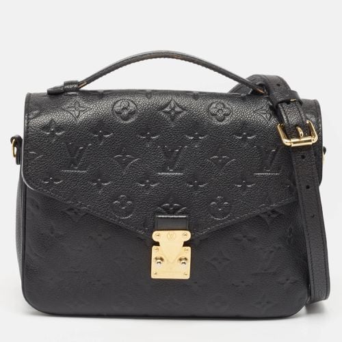 Louis Vuitton Black Monogram Empreinte Leather Pochette Metis Bag - Louis Vuitton - Modalova