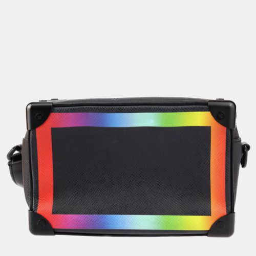 Louis Vuitton Black Taiga Leather Rainbow Mini Soft Trunk Bag - Louis Vuitton - Modalova