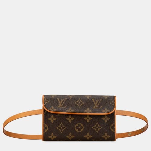 Louis Vuitton Brown Monogram Canvas Pochette Florentine Belt Bag - Louis Vuitton - Modalova