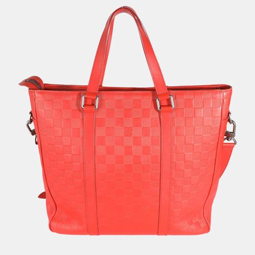 Louis Vuitton Red Damier Infini Tadao Bag - Louis Vuitton - Modalova