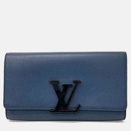 Louis Vuitton Blue Leather Capucines Clutch - Louis Vuitton - Modalova