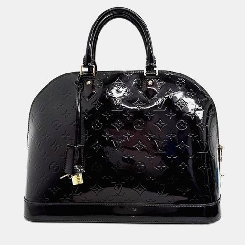 Louis Vuitton Brown Monogram Vernis Patent Leather GM Alma Top Handle Bag - Louis Vuitton - Modalova