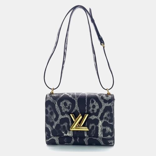 Louis Vuitton Animal Print Leather Twist MM Shoulder Bag - Louis Vuitton - Modalova