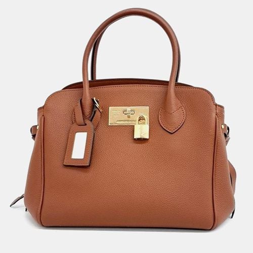 Louis Vuitton Brown Leather Mila PM Satchel - Louis Vuitton - Modalova