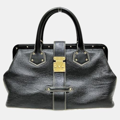 Louis Vuitton Black Leather Suhali Lingenieux Frame Tote Bag - Louis Vuitton - Modalova