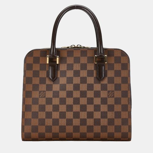 Louis Vuitton Brown Canvas Triana Top Handle Bag - Louis Vuitton - Modalova