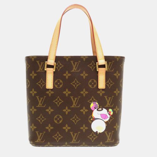 Louis Vuitton x Takashi Murakami Brown Canvas PM Vavin Tote Bag - Louis Vuitton - Modalova