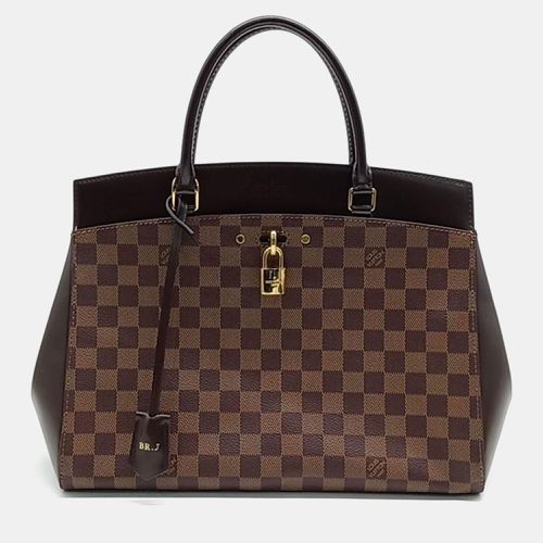 Louis Vuitton Brown Coated Canvas Damier Rivoli MM Shoulder Bag - Louis Vuitton - Modalova