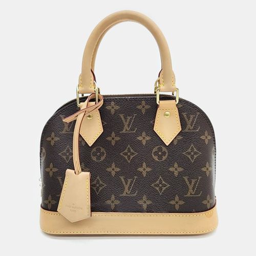 Louis Vuitton Brown Monogram Canvas Alma BB Top Handle Bag - Louis Vuitton - Modalova