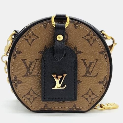 Louis Vuitton Brown Monogram Canvas Petite Boite Chapeau Mini Shoulder Bag - Louis Vuitton - Modalova