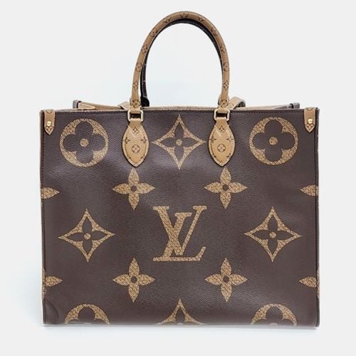 Louis Vuitton Brown Canvas Monogram On the Go GM Shoulder Bag - Louis Vuitton - Modalova