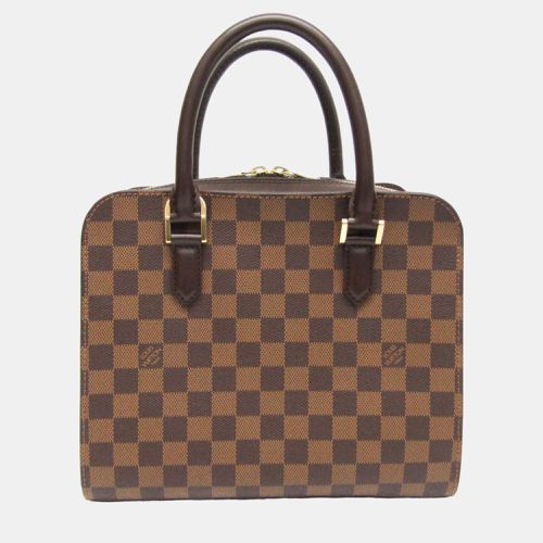 Louis Vuitton Brown Damier Ebene Canvas Triana Satchel - Louis Vuitton - Modalova