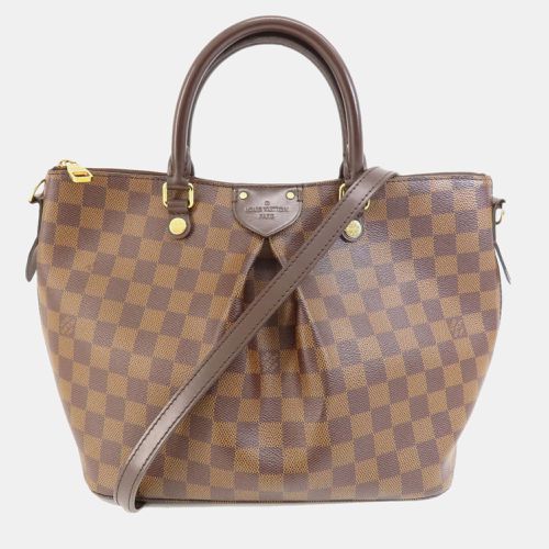 Louis Vuitton Brown Damier Ebene Siena MM Satchel Bag - Louis Vuitton - Modalova